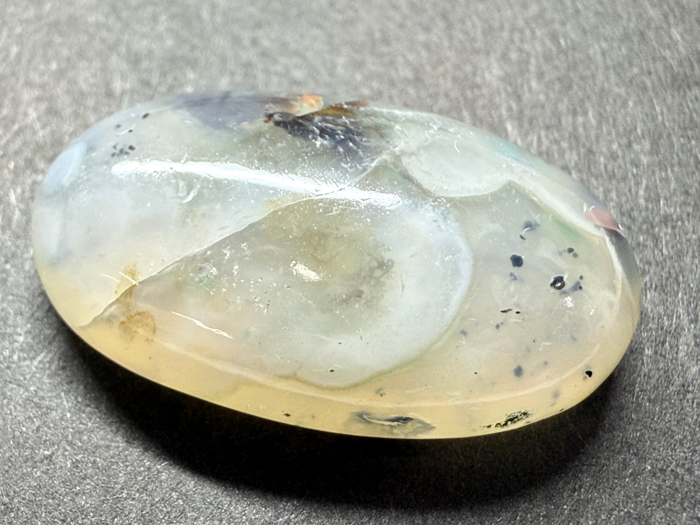 0860-3 コッパークリソコーラインカルセドニー 17.13ct