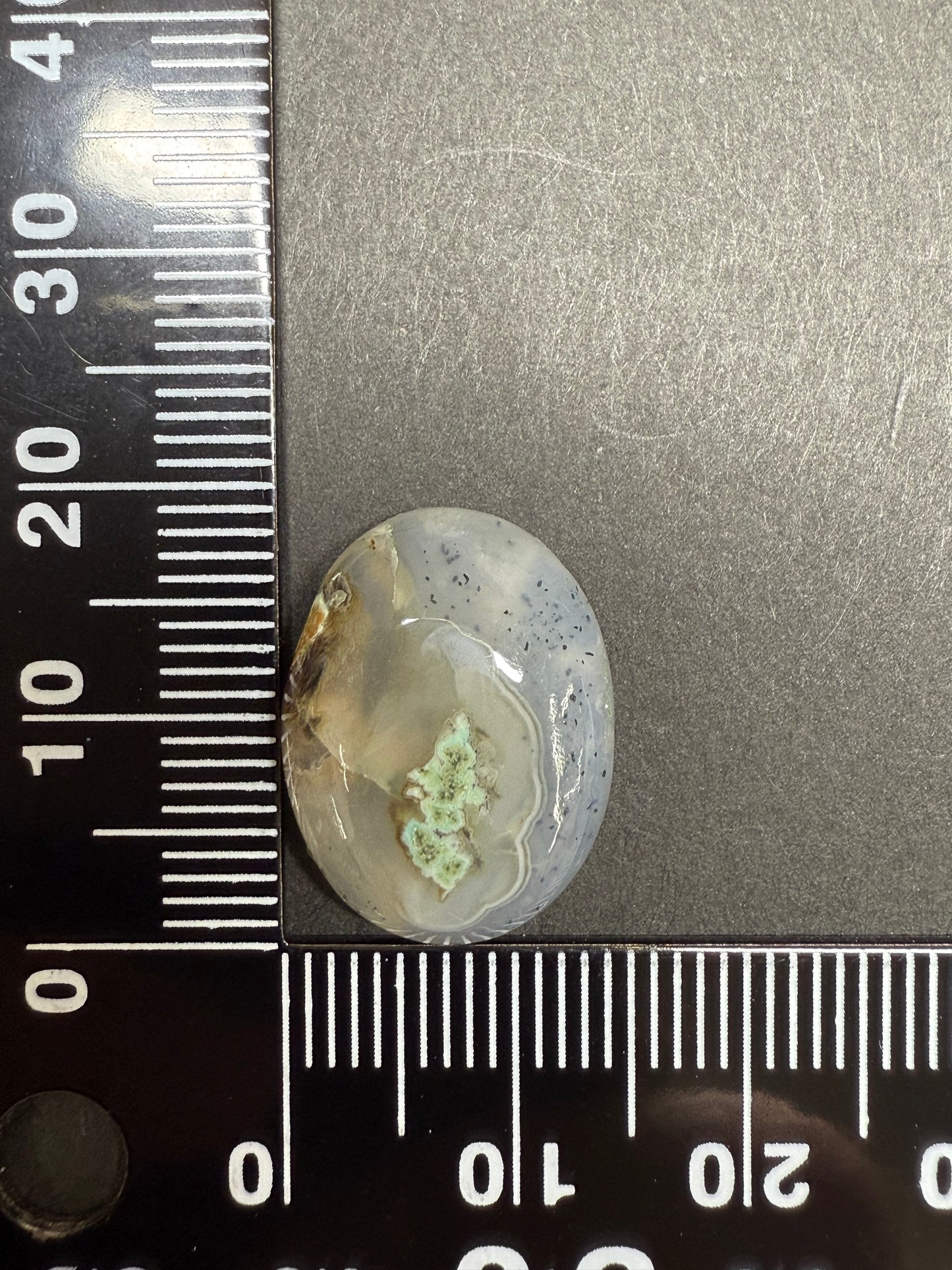 0860-1 コッパークリソコーラインカルセドニー 13.10ct