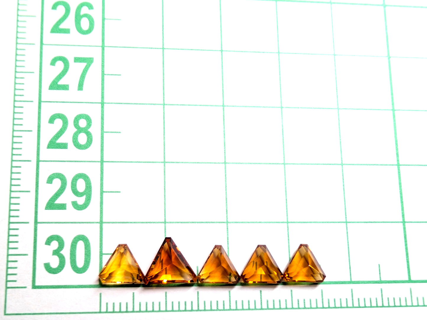 0021【ランダム発送】シトリン【1石あたり約0.83ct】
