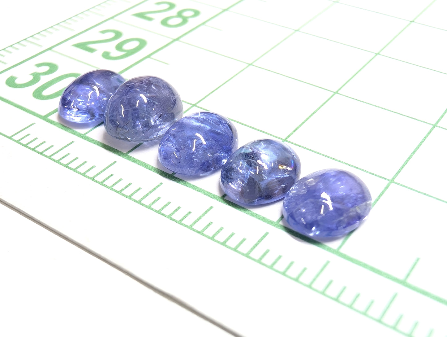 0011【ランダム発送】タンザナイト【1石あたり約1.66ct】