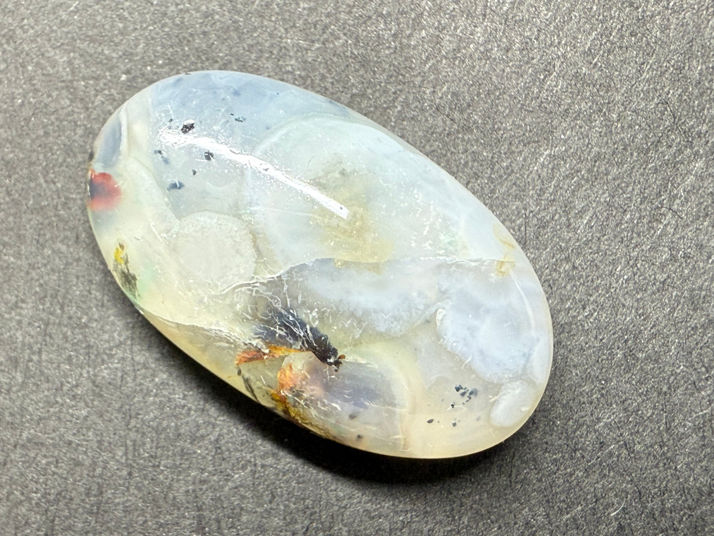 0860-3 コッパークリソコーラインカルセドニー 17.13ct
