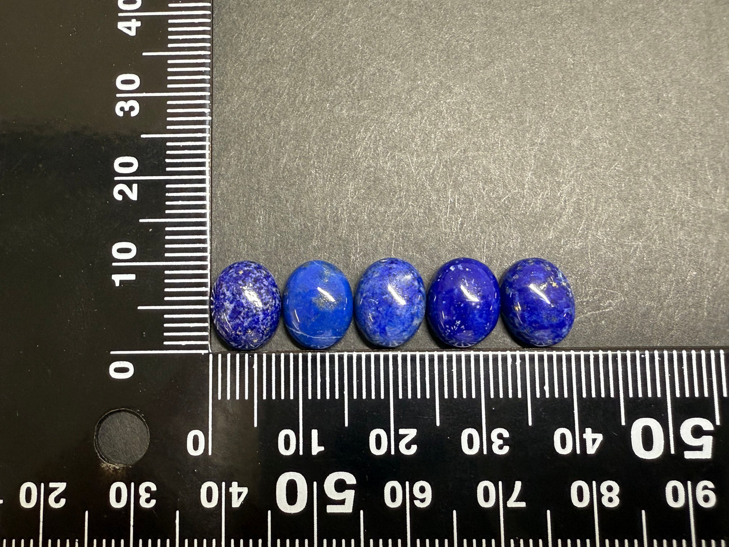 0123【ランダム発送】ラピスラズリ カボションカット【1石あたり約3.3ct】