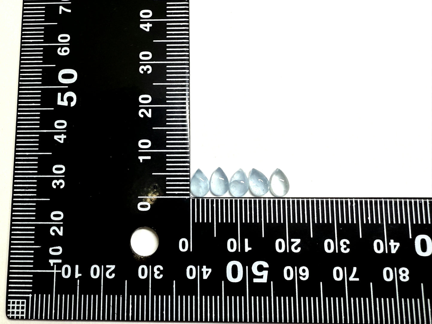 0016【ランダム発送】ミルキーアクアマリン【1石あたり約0.49ct】