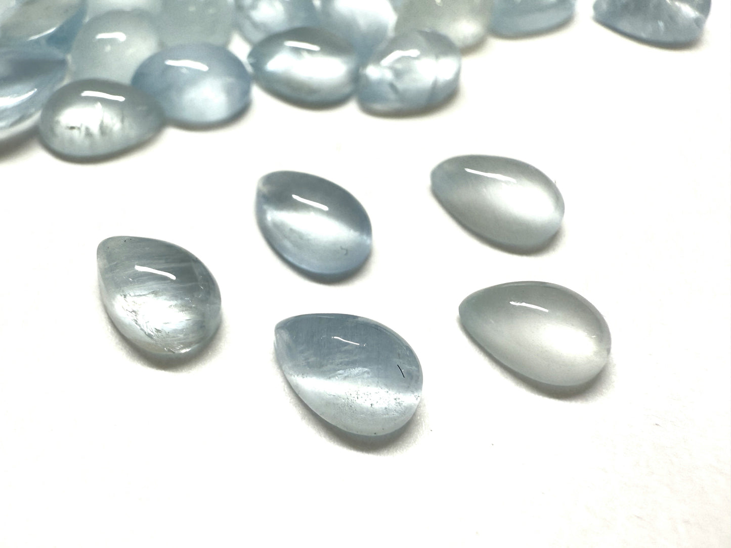 0016【ランダム発送】ミルキーアクアマリン【1石あたり約0.49ct】