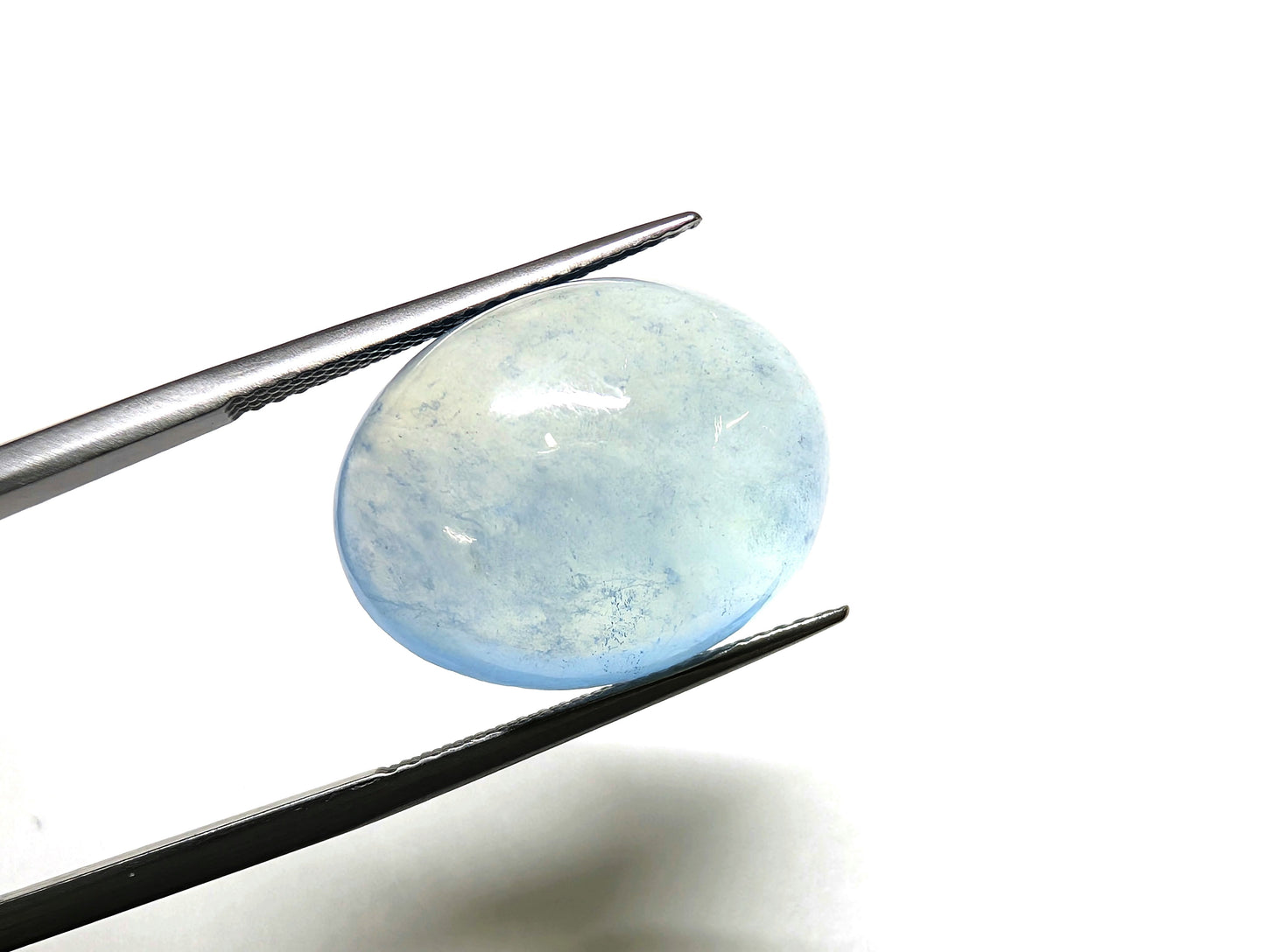 0802 ※裏面に小さな欠けあり!※アクアマリン(カボション) 19.09ct