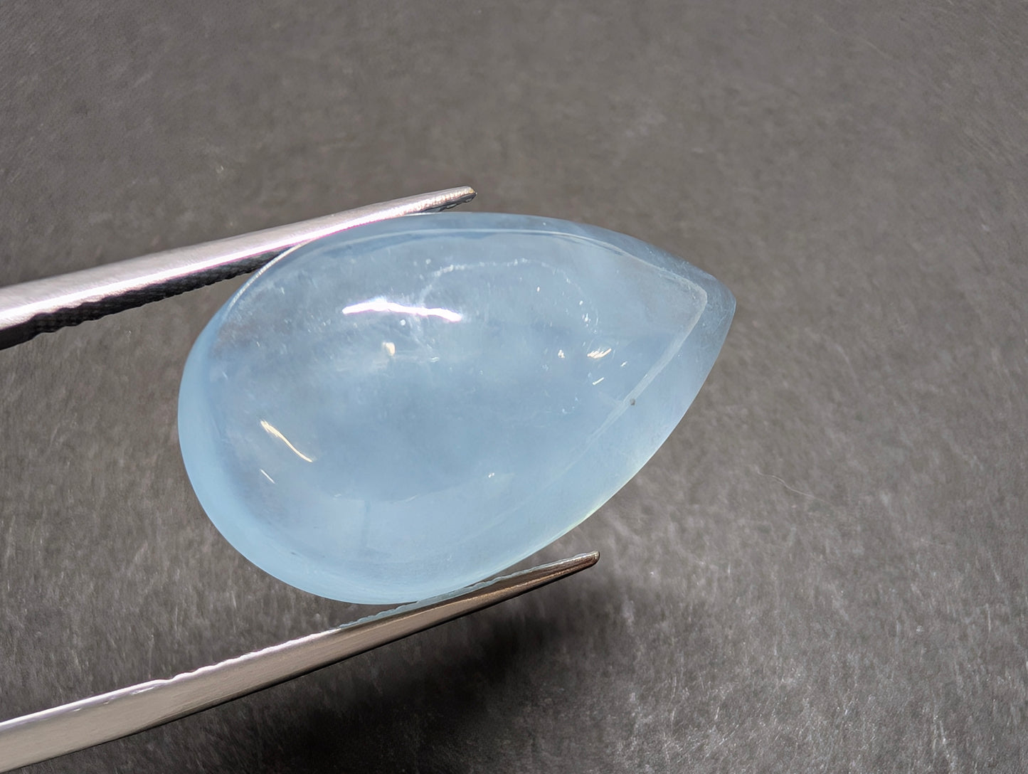 0094 アクアマリン(ペアシェイプ/カボション) 23.98ct