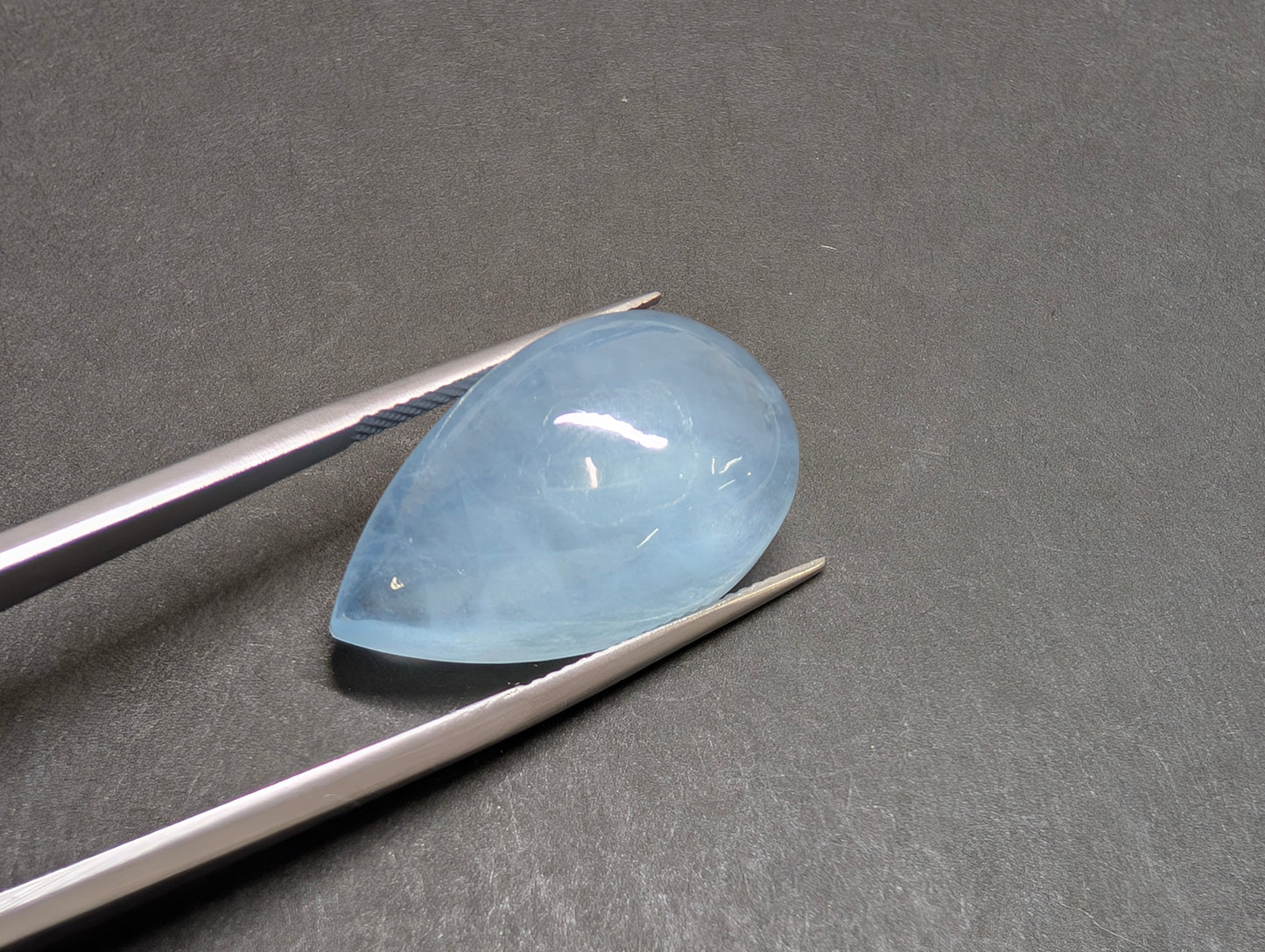 0094 アクアマリン(ペアシェイプ/カボション) 23.98ct