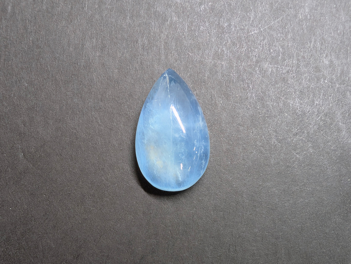 0095 アクアマリン(ペアシェイプ/カボション) 22.87ct