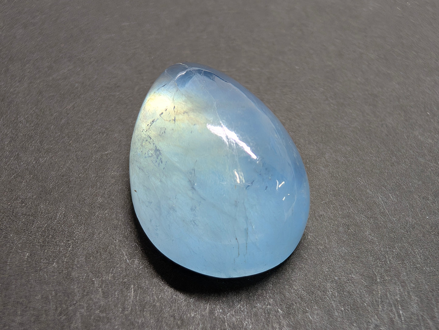 0095 アクアマリン(ペアシェイプ/カボション) 22.87ct