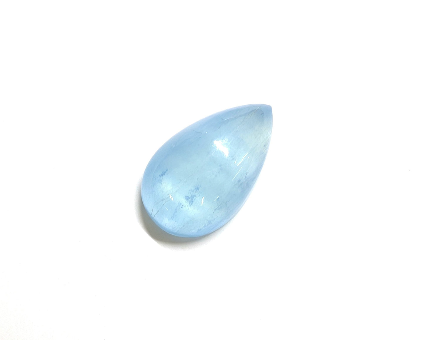 0095 アクアマリン(ペアシェイプ/カボション) 22.87ct