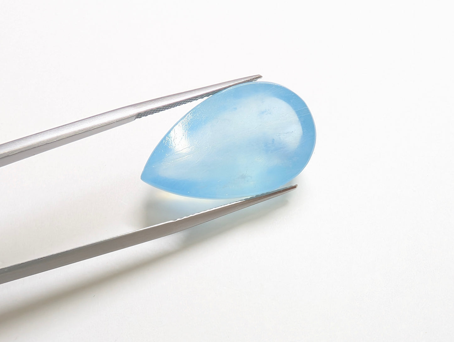 0095 アクアマリン(ペアシェイプ/カボション) 22.87ct