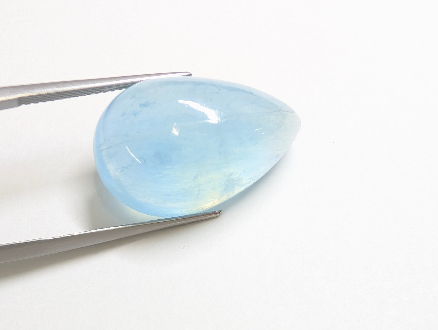 0095 アクアマリン(ペアシェイプ/カボション) 22.87ct