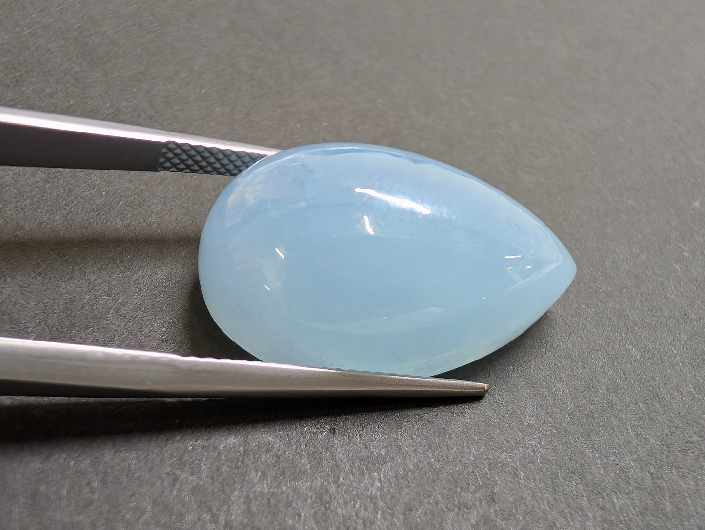 0096 アクアマリン(ペアシェイプ/カボション) 22.31ct