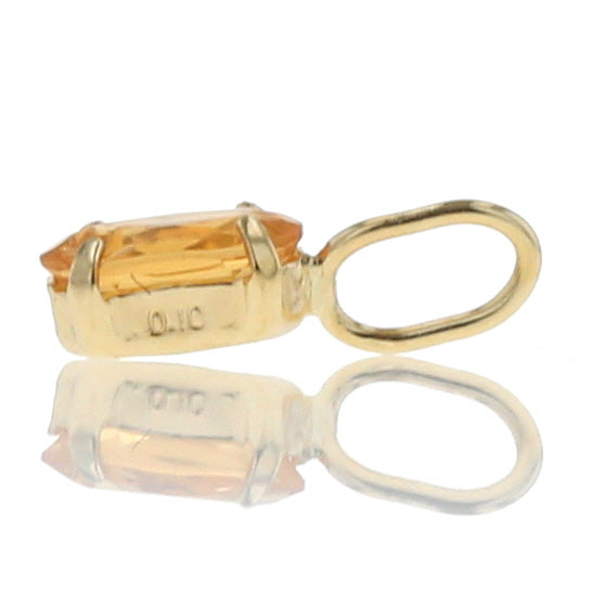- LUMIS from toyoloose - K18 ファイアオパール 3×5 0.10ct トップ