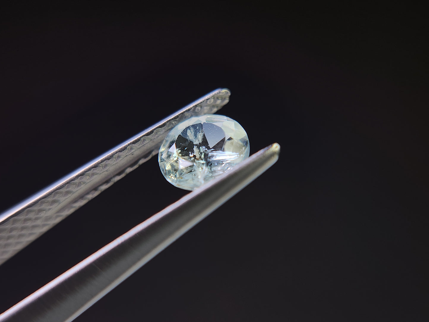 0878-1-8 虹入り!グリーンベリル 0.44ct