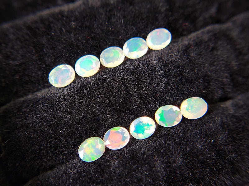 0909-7-7 オパール10石セット