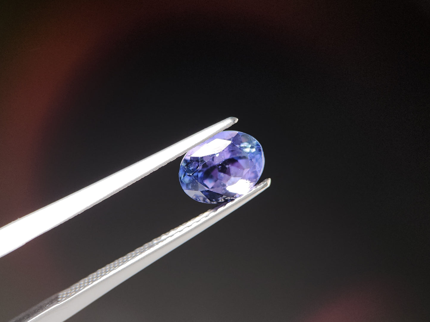 0876-2 バイカラータンザナイト 1.55ct