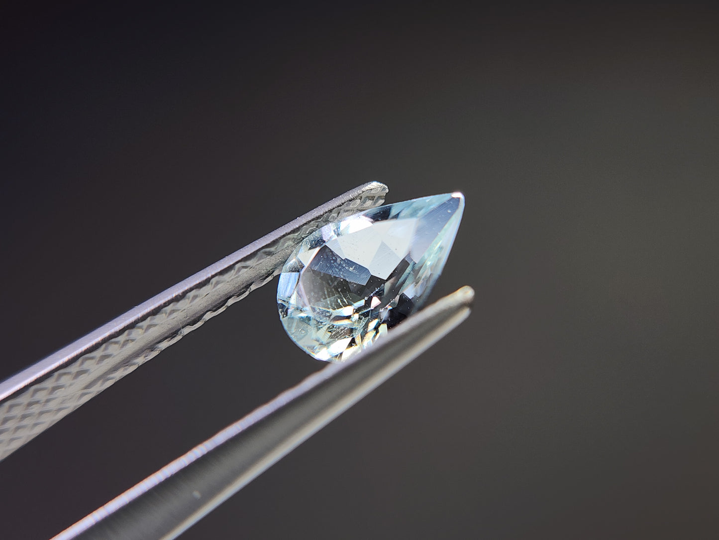 0008-6 アクアマリン ペアシェイプ 0.53ct