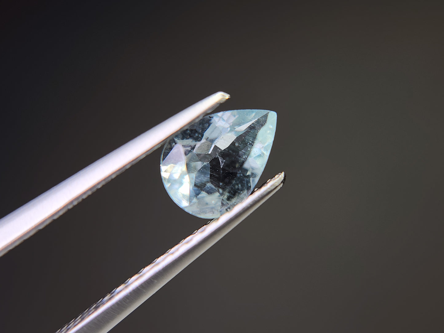 0008-5 アクアマリン ペアシェイプ 0.54ct