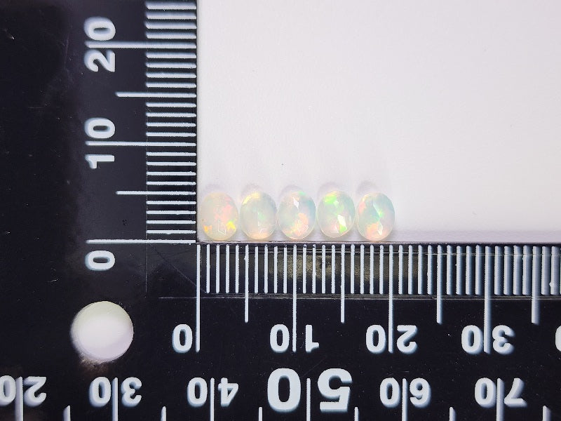 0909-7-6 オパール10石セット