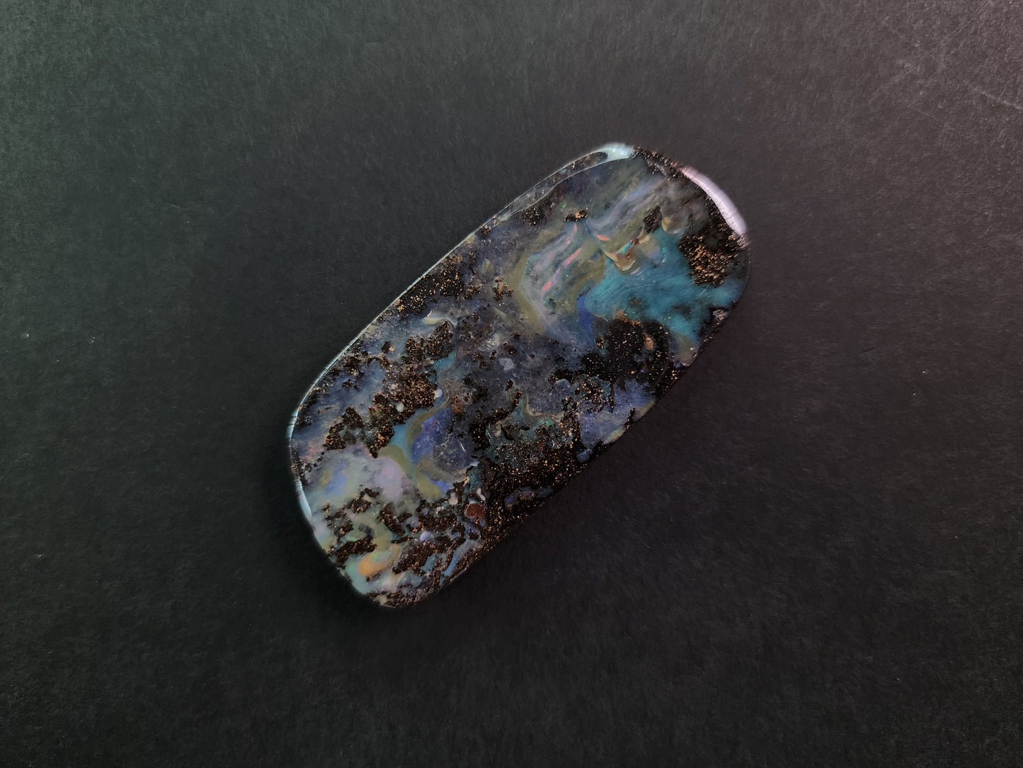 0903-8 ボルダーオパール(穴あき) 77.87ct