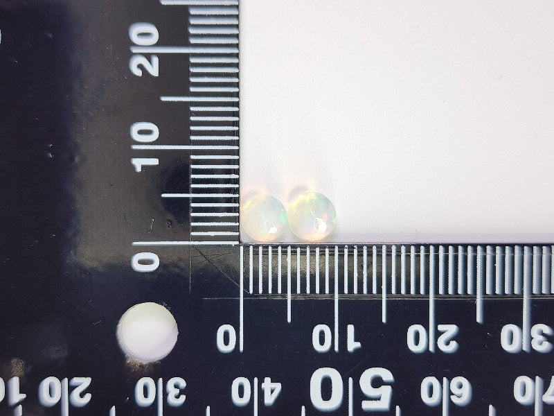 0909-5-5 オパール2石セット