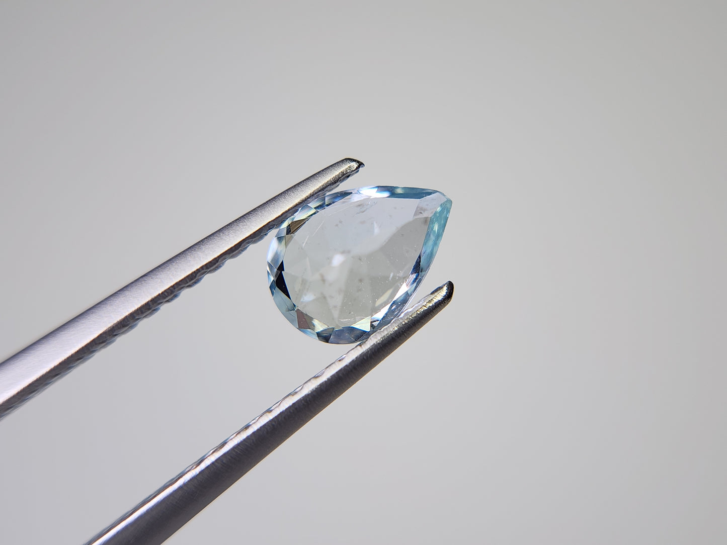 0008-10 アクアマリン ペアシェイプ 0.48ct