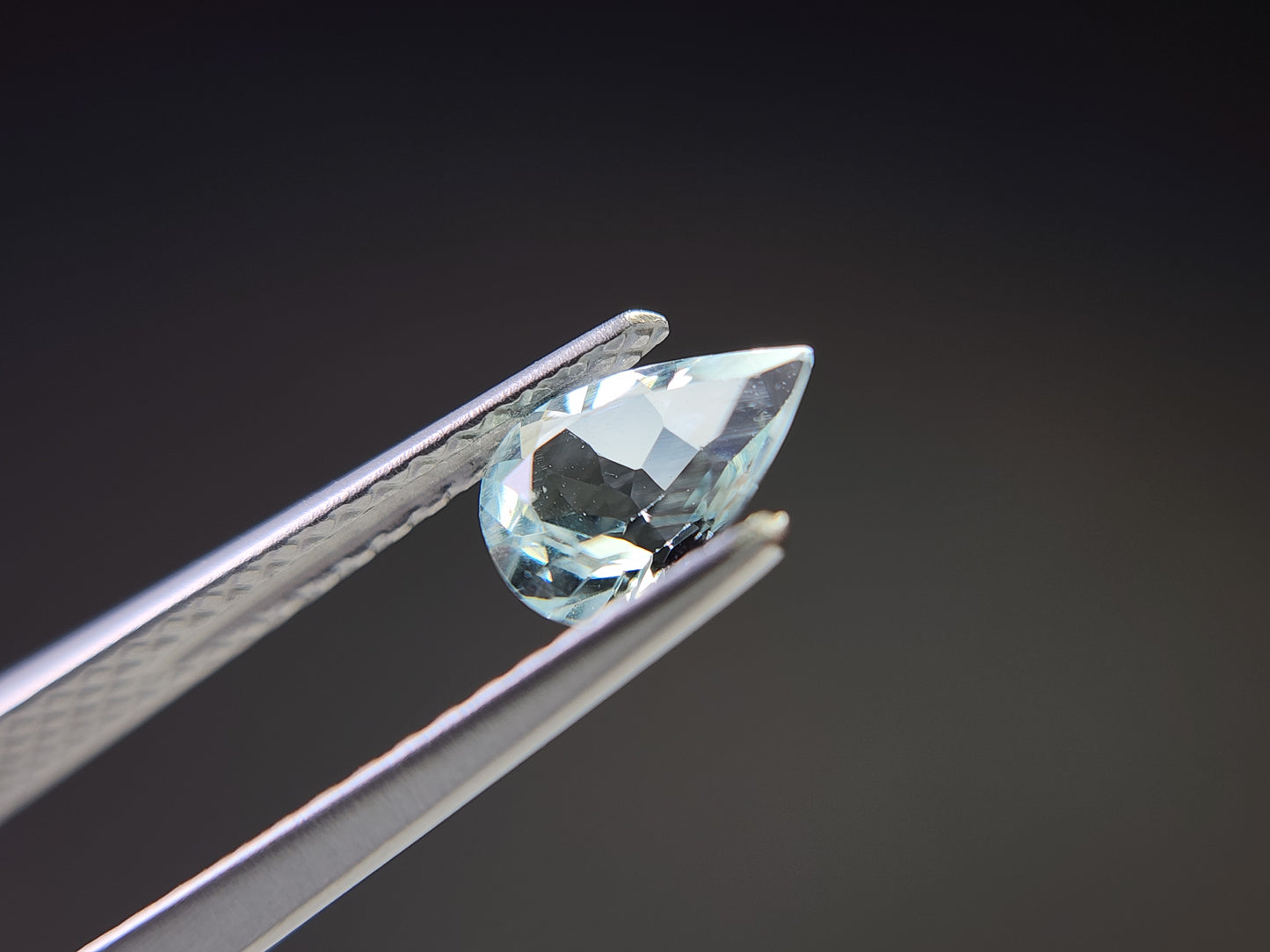 0008-7 アクアマリン ペアシェイプ 0.53ct
