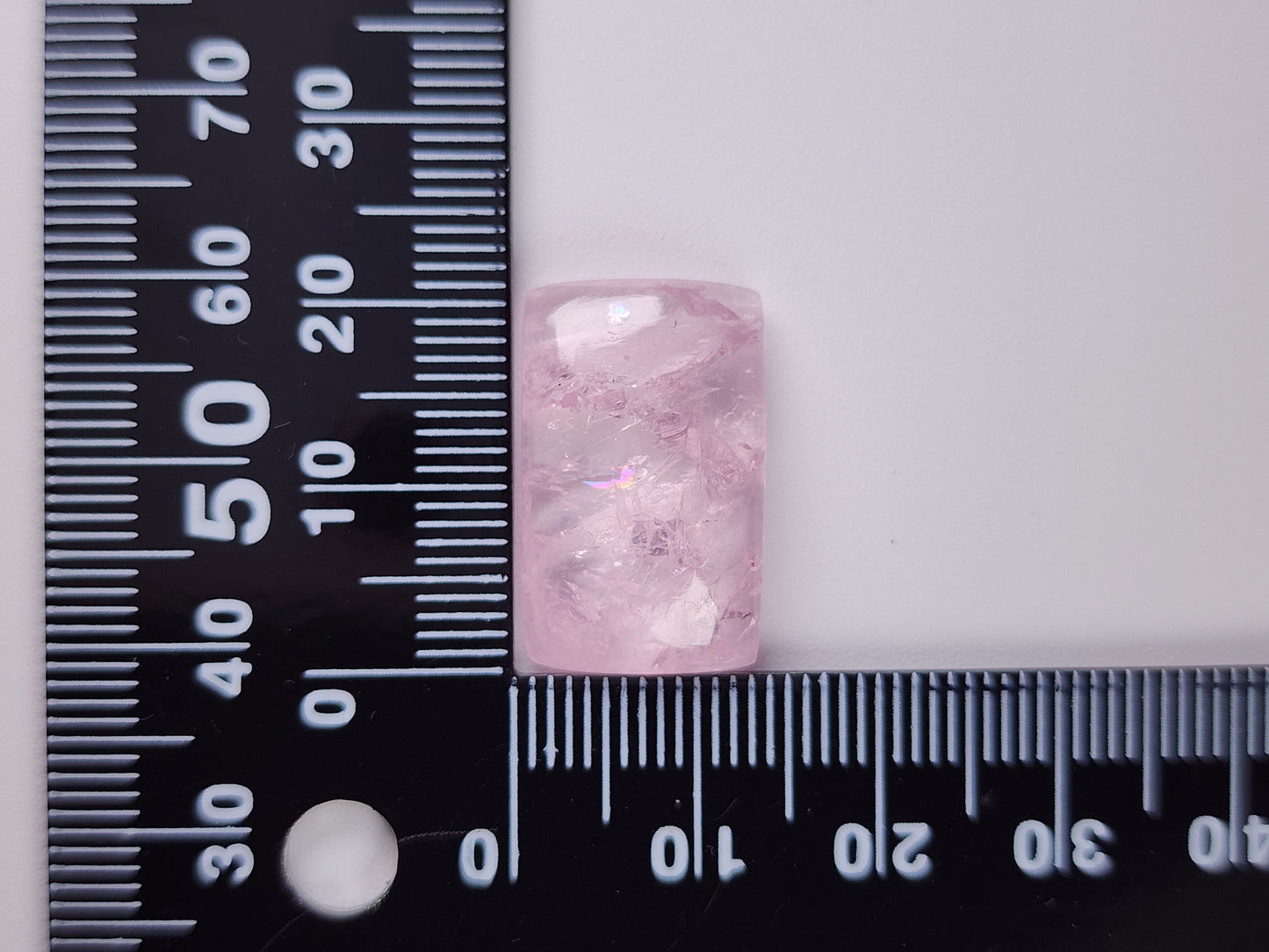 0908-7 虹入り!モルガナイト 16.39ct