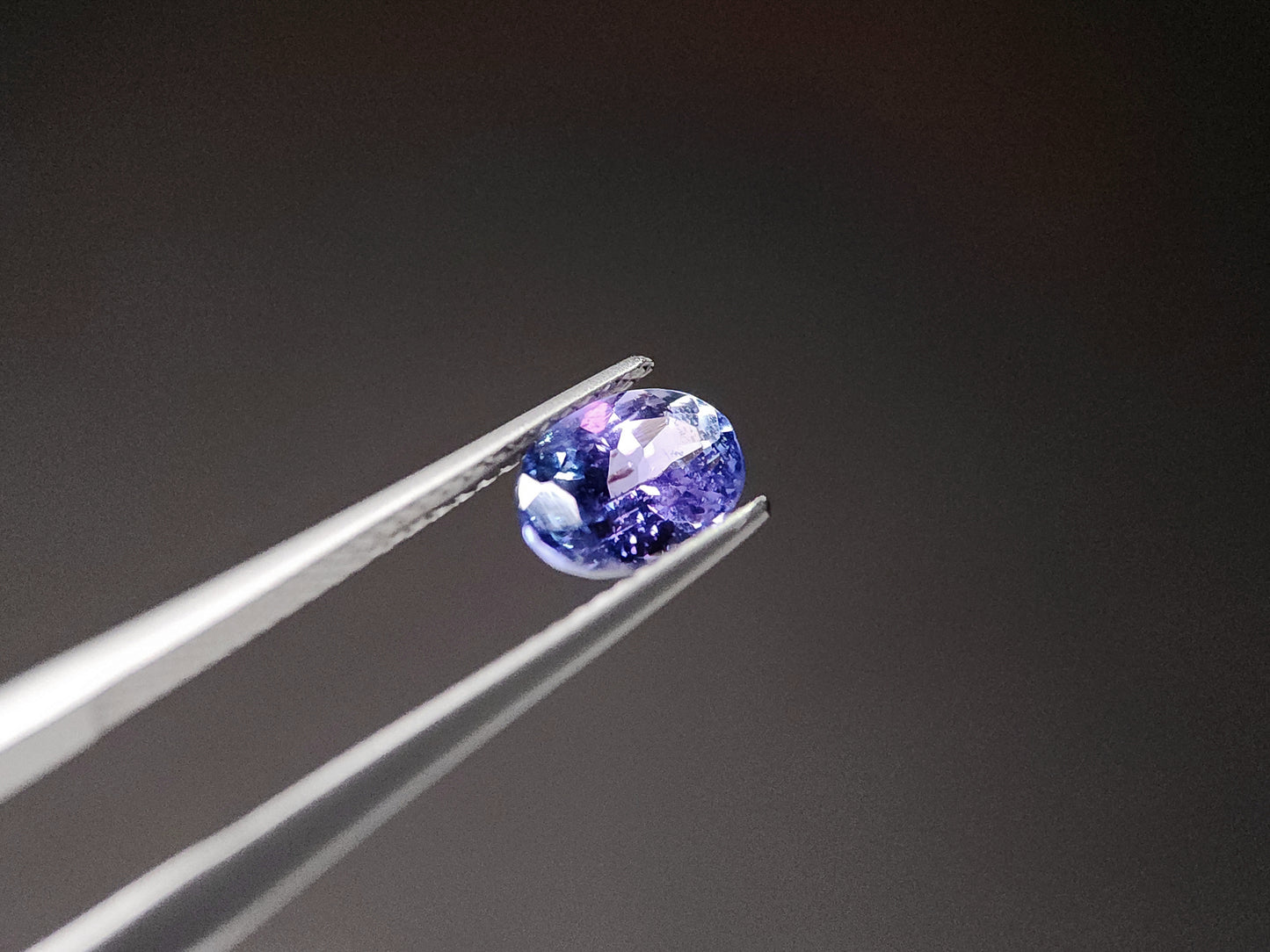 0876-2 バイカラータンザナイト 1.55ct