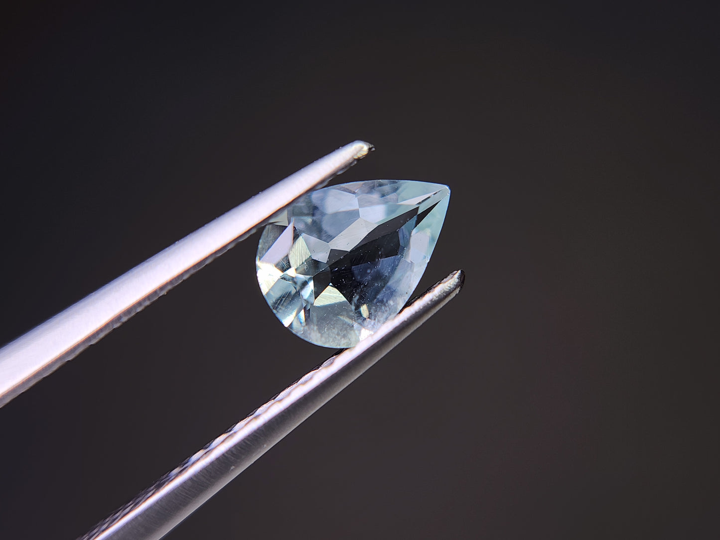 0008-4 アクアマリン ペアシェイプ 0.54ct