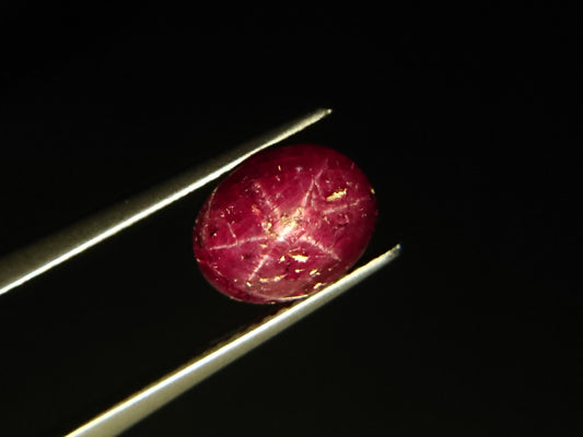 pu-SSA-14　パープルスターサファイア　4.39ct