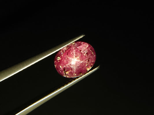pu-SSA-15　パープルスターサファイア　4.37ct