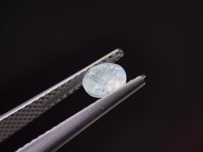 0008-2-3　シンデレラアクアマリン　0.38ct