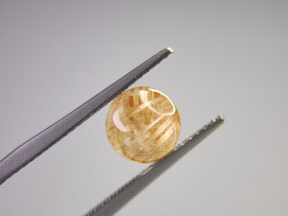 0107-2-3　ルチルクォーツキャッツアイ　2.22ct