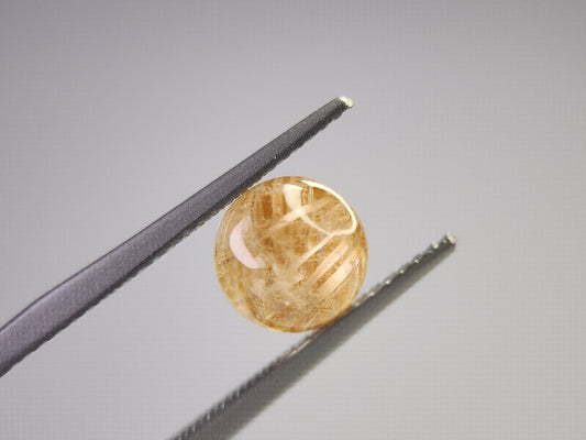 0107-2-3　ルチルクォーツキャッツアイ　2.22ct