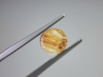 0107-2-3　ルチルクォーツキャッツアイ　2.22ct