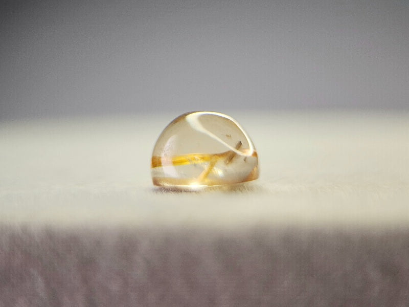 0107-2-5　ルチルクォーツキャッツアイ　1.91ct