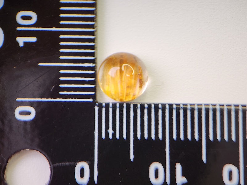 0107-2-5　ルチルクォーツキャッツアイ　1.91ct