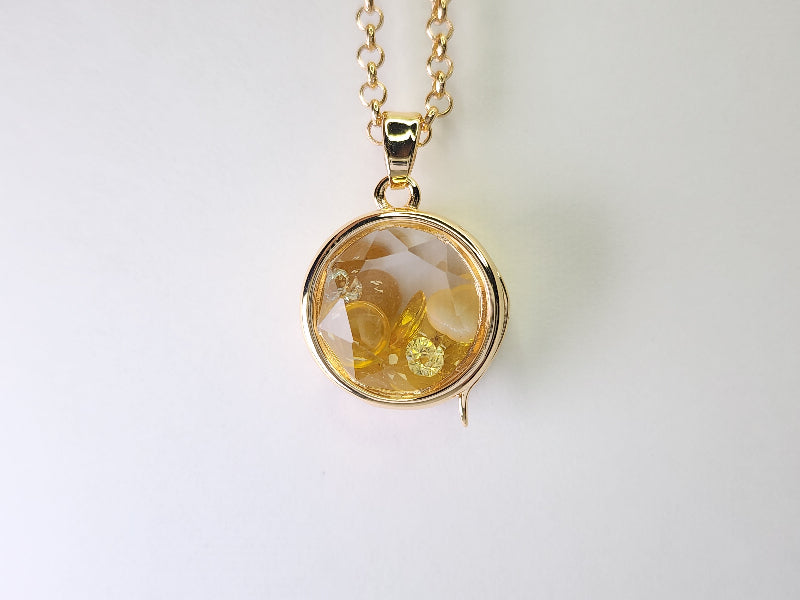 - nui ＆ me - （ぬいとわたし）／ イエロー[丸型トップ]