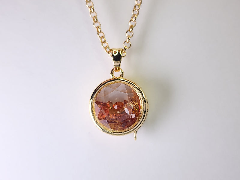 - nui ＆ me - （ぬいとわたし）／ オレンジ [丸型トップ]