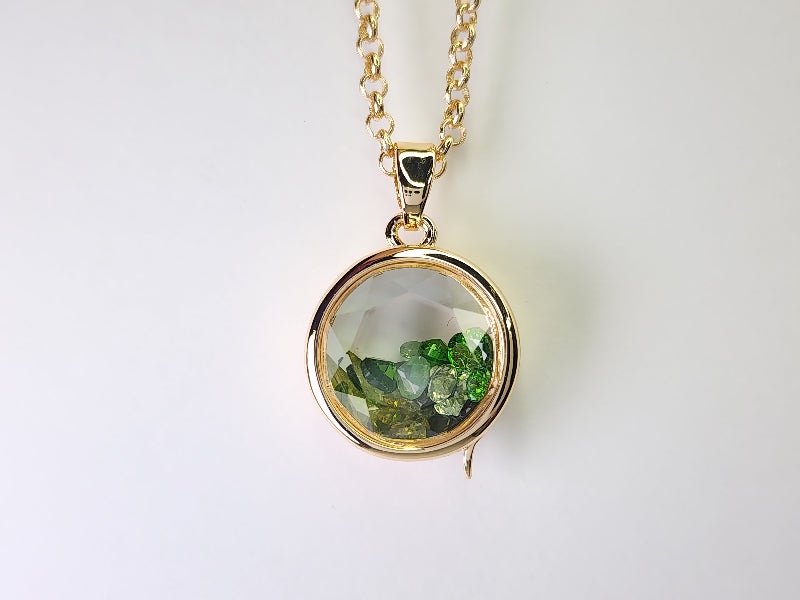 - nui ＆ me - （ぬいとわたし）／ グリーン[丸型トップ]