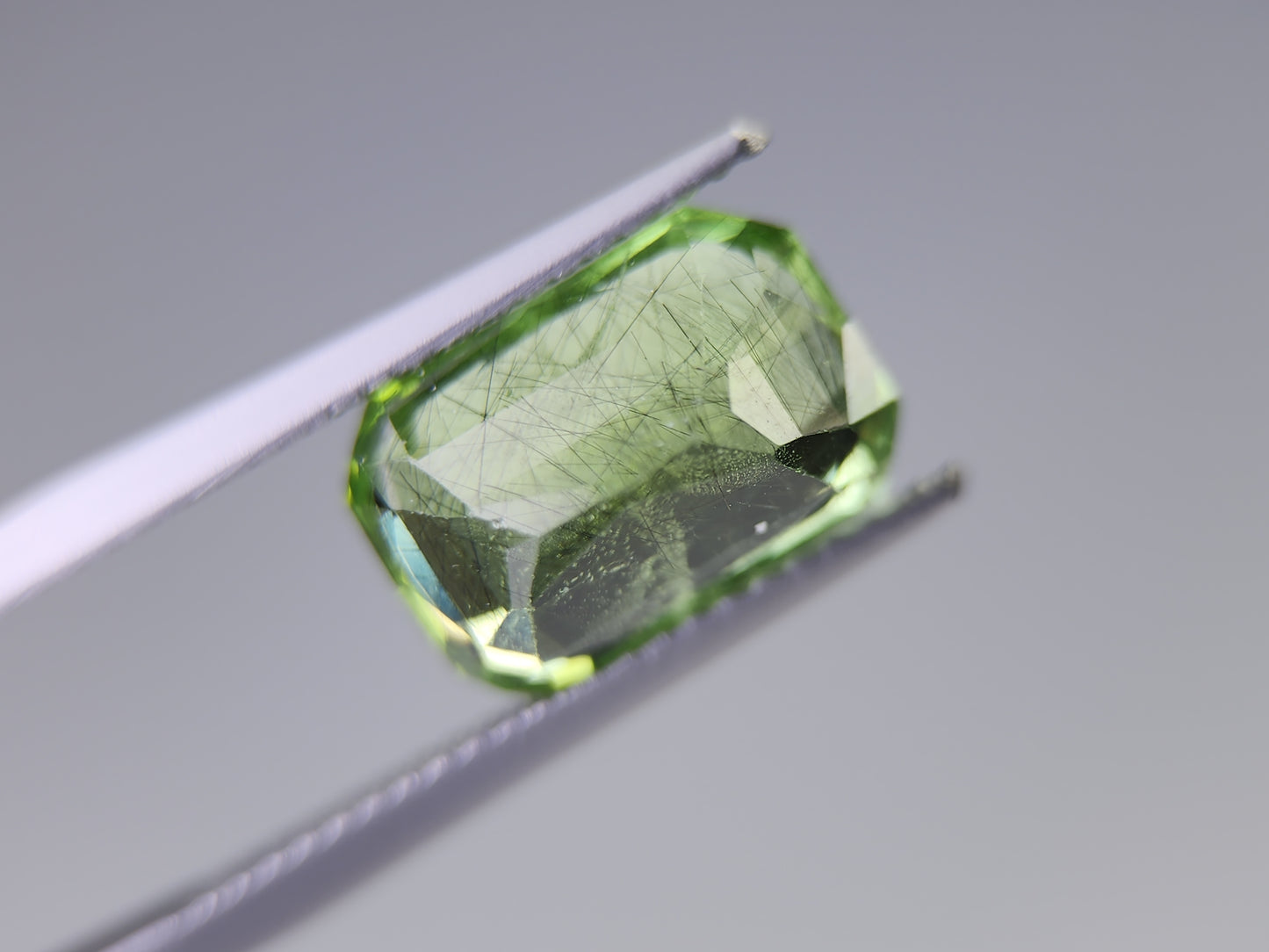 0196-2　ルチルペリドット　5.62ct