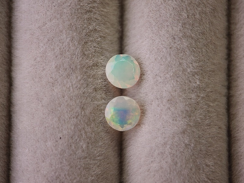 0909-5-7　オパール2石セット