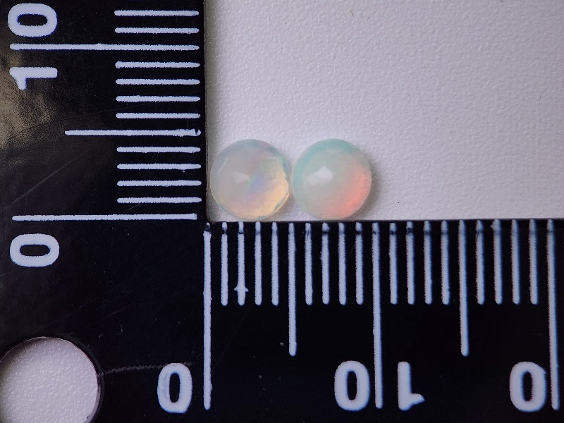 0909-5-7　オパール2石セット