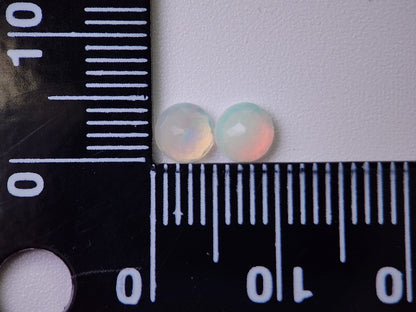 0909-5-7　オパール2石セット