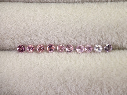 0459-2　ライトピンクスピネル10石セット