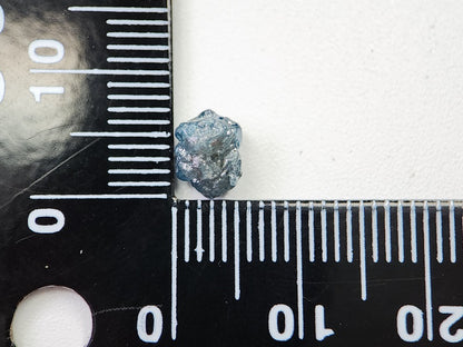 0869-2-12　ブルーダイヤモンド原石  1.33ct　