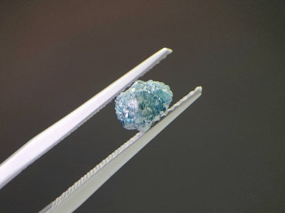 0869-2-14　ブルーダイヤモンド原石  1.23ct　