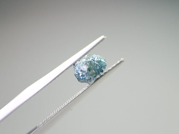 0869-2-14　ブルーダイヤモンド原石  1.23ct　